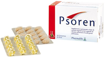 PSOREN 30 COMPRESSE+ 30 PERLE 46,5 G - Farmastop