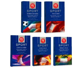 POLSINO PIC SPORT  222723 PER POLSO ELASTICO MONO ESTENSIBILE PER FISSARE,STABILIZZARE E CONTENERE LE ARTICOLAZIONI, IDEALE DOPO DISTORSIONI STRAPPI MUSCOLARI MISURA SMALL - Farmastop