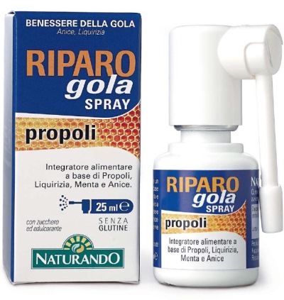 RIPARO GOLA SPRAY 25 ML - Farmastop