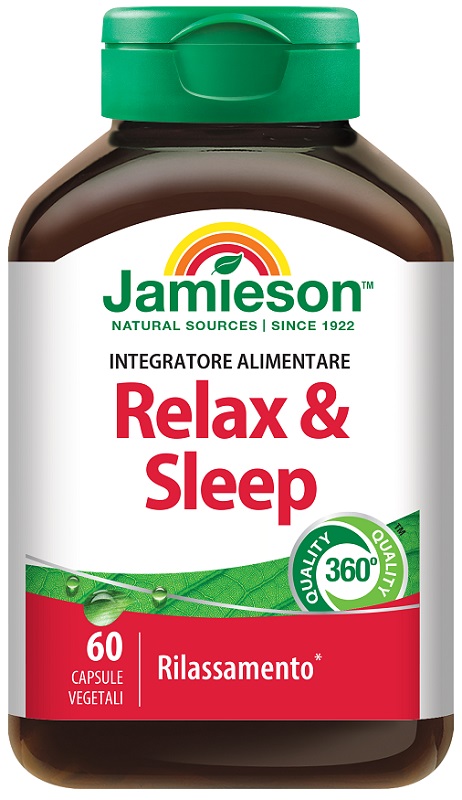 RELAX AND SLEEP JAMIESON 60 CAPSULE - Farmastop