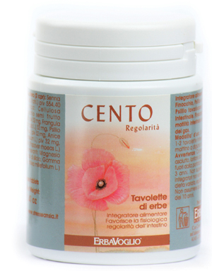 CENTO LASSATIVO ERBE 100 TAVOLETTE - Farmastop