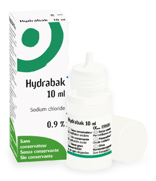 HYDRABAK SOLUZIONE OFTALMICA 10ML - Farmastop