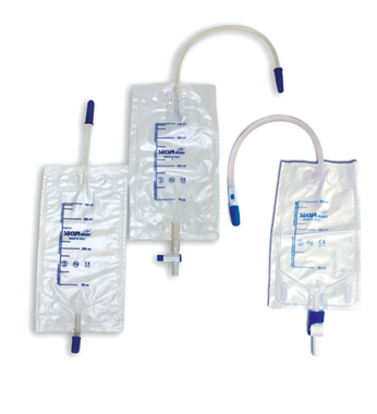 SACCA DI DRENAGGIO DA GAMBA PER INCONTINENZA SECURDRAINVIA 10 CM CON RUBINETTO 30 PEZZI - Farmastop
