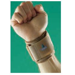 POLSIERA REGOLABILE IN NEOPRENE. AIUTA A LENIRE IL DOLORE DEL POLSO ATTRAVERSO LA PRESSIONE DELLA FASCIA. CHIUSURA CON IL GANCIO E CON LO STRAPPO COMPLETAMENTE REGOLABILE - Farmastop