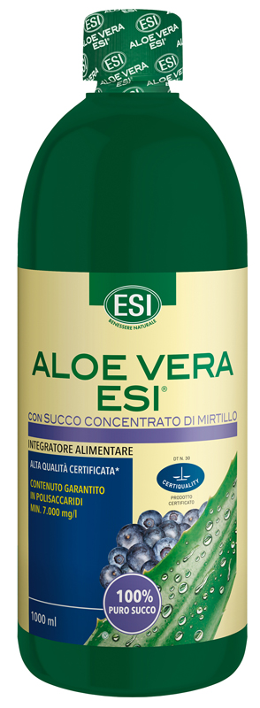ESI ALOE VERA SUCCO MIRTILLO 1000 ML - Farmastop