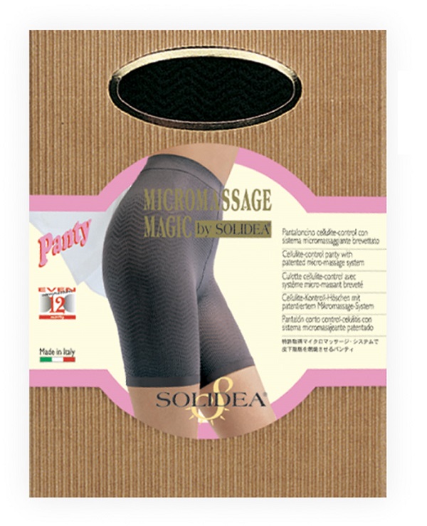 PANTY PANTALOCINO MICROMASSAGGIANTE NERO 4X - Farmastop
