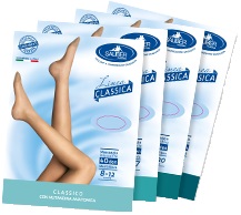 SAUBER COLLANT 100 DENARI MAGLIA LISCIA NERO 4 LINEA CLASSICA - Farmastop