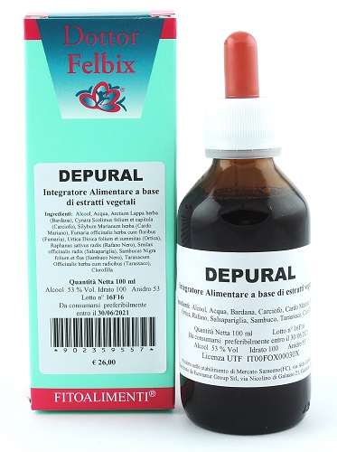 DEPURAL GOCCE 100 ML - Farmastop