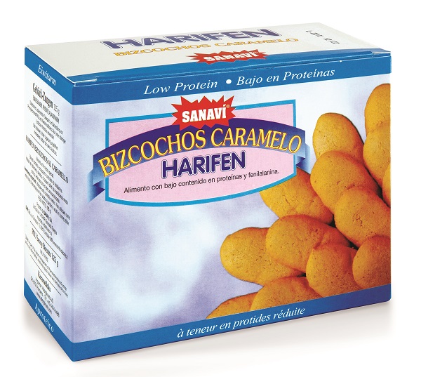 HARIFEN BISCOTTI CARAMELLO 125 G - Farmastop