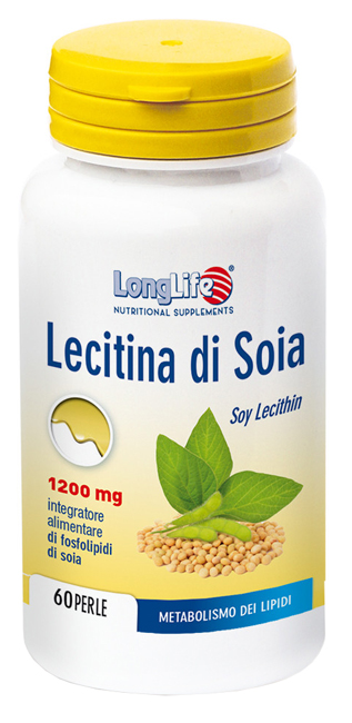 LONGLIFE LECITINA SOIA 60 PERLE - Farmastop
