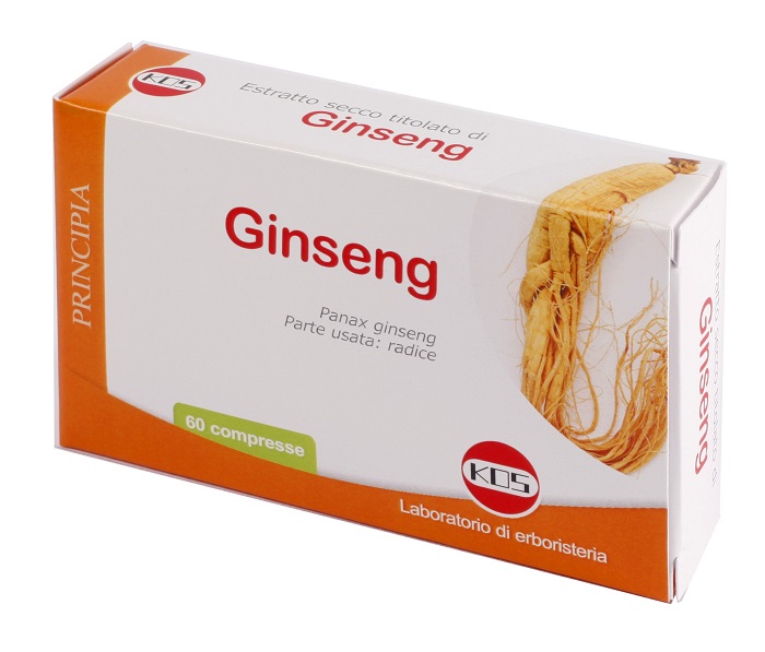 GINSENG ESTRATTO SECCO 60 COMPRESSE - Farmastop