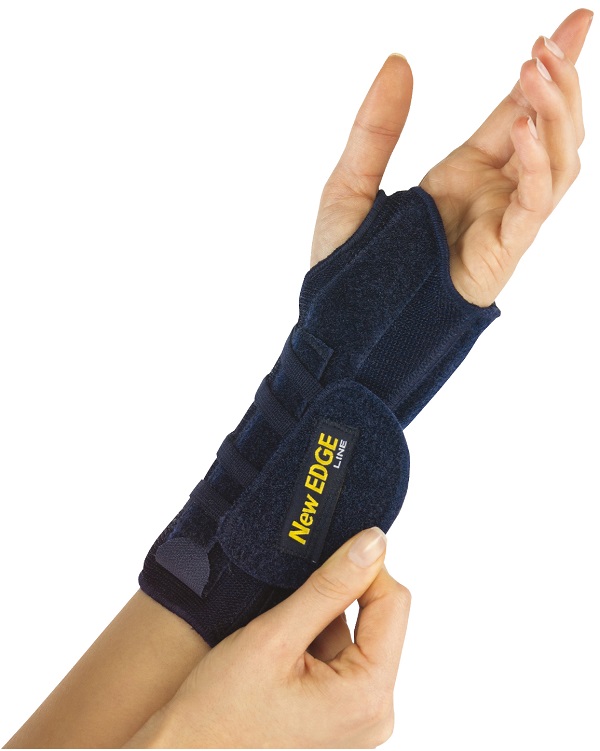 IMMOBILIZZATORE DEL POLSO DESTRO NEW EDGE 036 BLU EXTRA - Farmastop