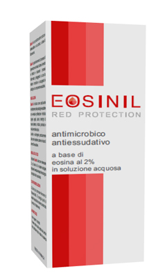 EOSINIL RED PROTECTION LOZIONE A BASE DI EOSINA AL 2% IN SOLUZIONE ACQUOSA 50 ML ANTIMICROBICO ANTIESSUDATIVO - Farmastop
