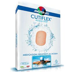 MEDICAZIONE AUTOADESIVA TRASPARENTE IMPERMEABILE MASTER-AID CUTIFLEXMED 10,5X20 CM 5 PEZZI - Farmastop