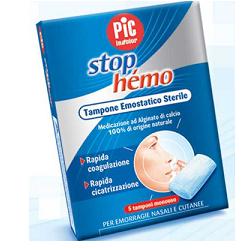 TAMPONE EMOSTATICO STERILE STOP HEMO 5BUSTE - Farmastop