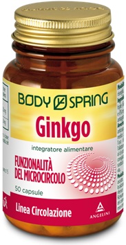 BODY SPRING GINKGO BILOBA 50 CAPSULE - Farmastop