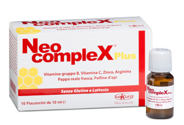NEOCOMPLEX PLUS 10 FLACONCINI MONODOSE 10 ML - Farmastop
