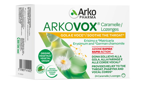 ARKOVOX MENTA/EUCALIPTO 24 CARAMELLE - Farmastop