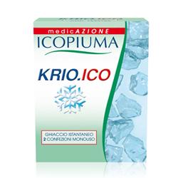 GHIACCIO ISTANTANEO MONOUSO ICOPIUMA KRIO 2 BUSTE - Farmastop