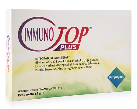 IMMUNOTOP PLUS 40 COMPRESSE FILMATE DA 300 MG - Farmastop