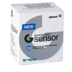 STRISCE MISURAZIONE GLICEMIA GLUCOCARD G SENSOR 25 PEZZI - Farmastop
