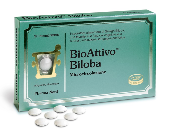 BIOATTIVO BILOBA 30 COMPRESSE - Farmastop