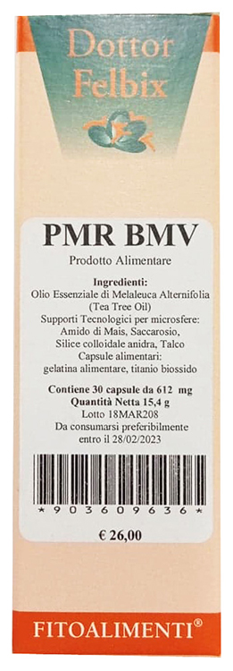 PMR BMV 30 OPERCOLI 17 G - Farmastop