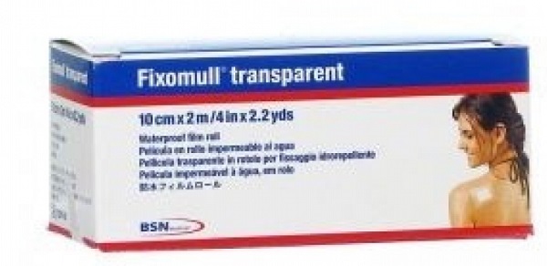 CEROTTO FIXOMULL TRANSPARENTE 10 X 200 CM - Farmastop