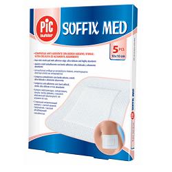 CEROTTO PIC SOFFIX MED IN TNT CON TAMPONE CENTRALE ASSORBENTE STERILE 10X25CM 1 PEZZO - Farmastop