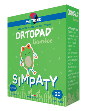 CEROTTO OCULARE PER ORTOTTICA ORTOPAD SIMPATY M 5,4X7,6 50 PEZZI - Farmastop