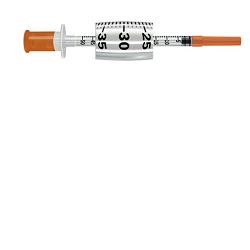 SIRINGA PER INSULINA PIC INSUMED 0,5 ML 100 UI AGO GAUGE 31 LUNGHEZZA 8 MM SENZA SPAZIO MORTO 3 SACCHETTI DA 10 PEZZI - Farmastop