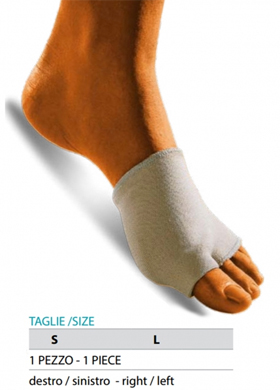 ORIONE OK PED G202 FASCIA METATARSALE GEL POLIMERO SINISTRA S 1 PEZZO - Farmastop
