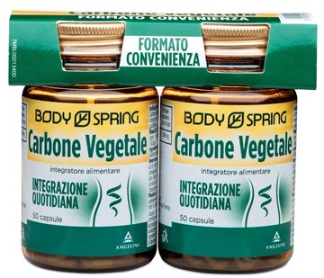 BODY SPRING BIPACK OS CARBONE VEGETALE 50CPS - Farmastop