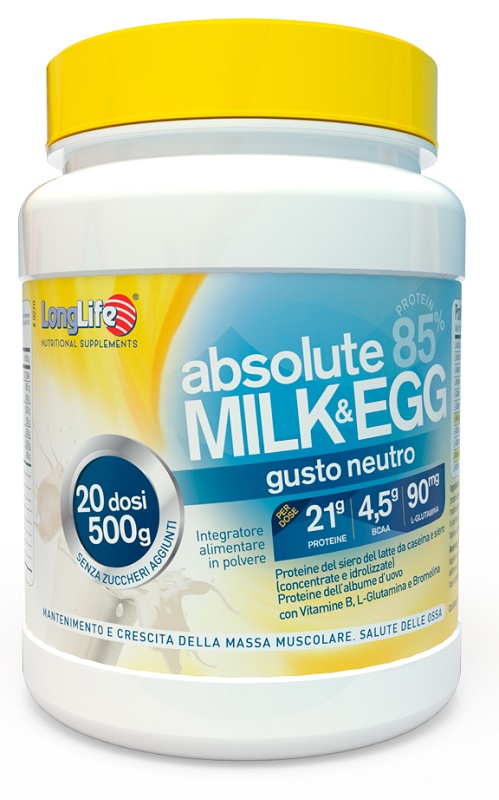 LONGLIFE ABSOLUTE MILK&EGG 500 G - Farmastop