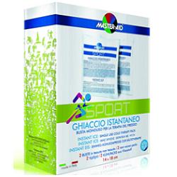 GHIACCIO ISTANTANEO MASTER-AID SPORT PER TERAPIA DEL FREDDO 2 PEZZI - Farmastop