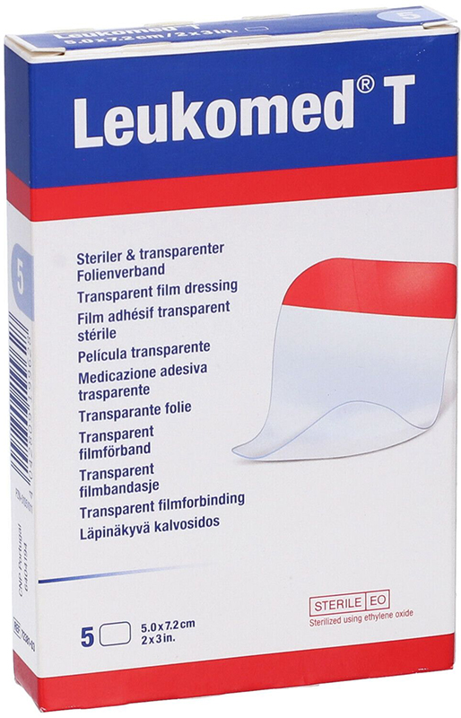 LEUKOMED T MEDICAZIONE TRASPARENTE 7,2X5 CM - Farmastop