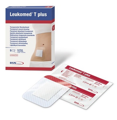 LEUKOMED T PLUS MEDICAZIONE POST-OPERATORIA TRASPARENTE IMPERMEABILE 10X25 CM - Farmastop