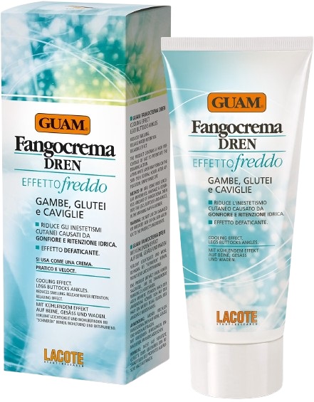 GUAM FANGOCREMA DREN EFFETTO FREDDO 200 ML - Farmastop