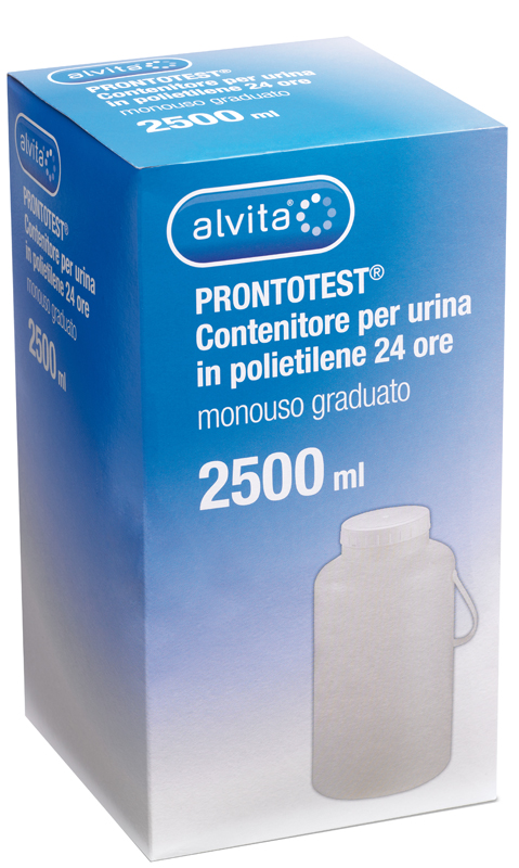 CONTENITORE URINE ALVITA PRONTOTEST 24ORE - Farmastop