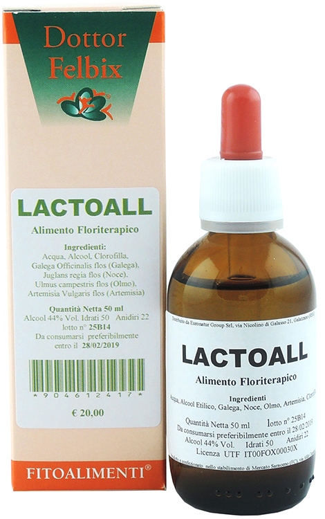 LACTOALL GOCCE 50 ML - Farmastop