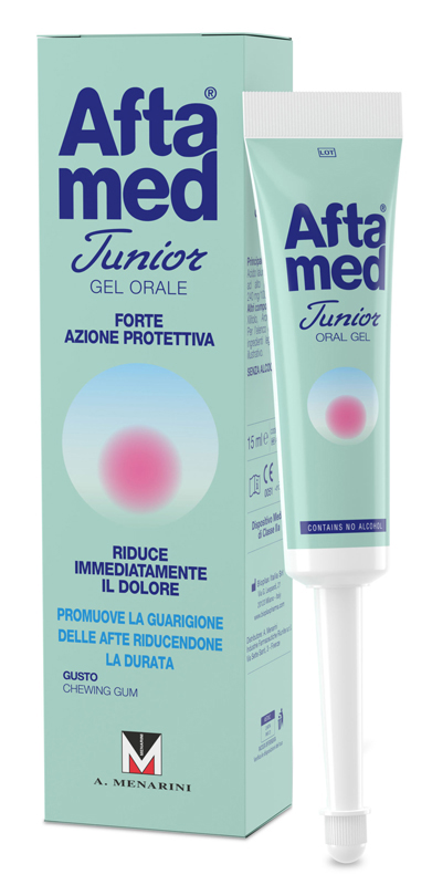 GEL AFTAMED JUNIOR ACIDO IALURONICO 15 ML - Farmastop