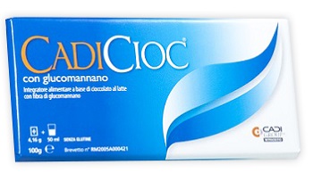 CADICIOC TAVOLETTA LATTE CON GLUCOMANNANO 100 G - Farmastop