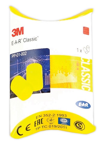 EAR TAPPO AURICOLARE IN SPUGNA 2 PEZZI - Farmastop
