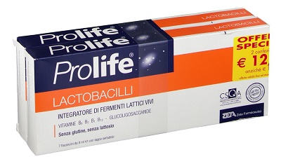 PROLIFE LACTOBACILLI DUE CONFEZIONI DA 7 FLACONCINI DA 8 ML - Farmastop