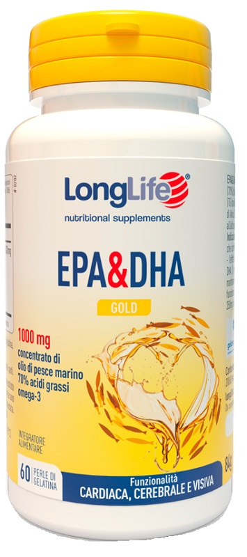 LONGLIFE EPA DHA GOLD 60 PERLE - Farmastop