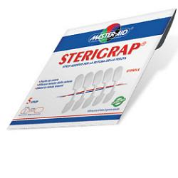 CEROTTO ADESIVO PER SUTURA MASTER-AID STERIGRAP 7X1,3 5 PEZZI - Farmastop