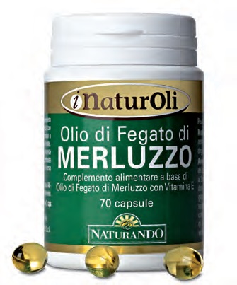 NATUROLI OLIO DI FEGATO DI MERLUZZO 70 SOFTGEL - Farmastop