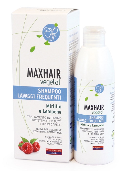 MAX HAIR VEGETAL SHAMPOO PER LAVAGGI FREQUENTI 200 ML - Farmastop