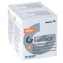 STRISCE MISURAZIONE GLICEMIA GLUCOCARD G SENSOR 10 PEZZI - Farmastop