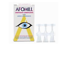 AFOMIL UMETTANTE LUBRIFICANTE GOCCE OCULARI 10 FIALE 0,5 ML - Farmastop